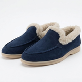 Mocassins Doublés En Fourrure Pour Hommes
