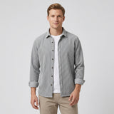 Celvoir | Chemise Ajustée Avec Ourlet Arrondi Pour Hommes