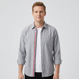 Celvoir | Chemise Ajustée Avec Ourlet Arrondi Pour Hommes