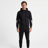 Ensemble De Survêtement Zippé En Mélange De Coton Pour Hommes
