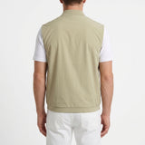 Gilet Zippé Ultra-Léger À Col Montant