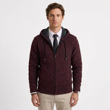 Gilet En Maille Zippé Pour Hommes