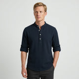 Celvoir | Chemise Ajustée Avec Manches Retroussables Pour Hommes