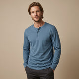 CELVOIR | CHEMISE HENLEY HOMME À MANCHES LONGUES