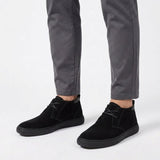 Bottines Souples À Semelle Style Crêpe