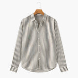 Celvoir | Chemise Rayée Avec Manches Longues Pour Hommes