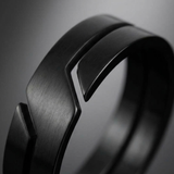 Bague Statement Sculptée Pour Homme