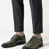 Chaussures Brogue À Lacets Pour Homme