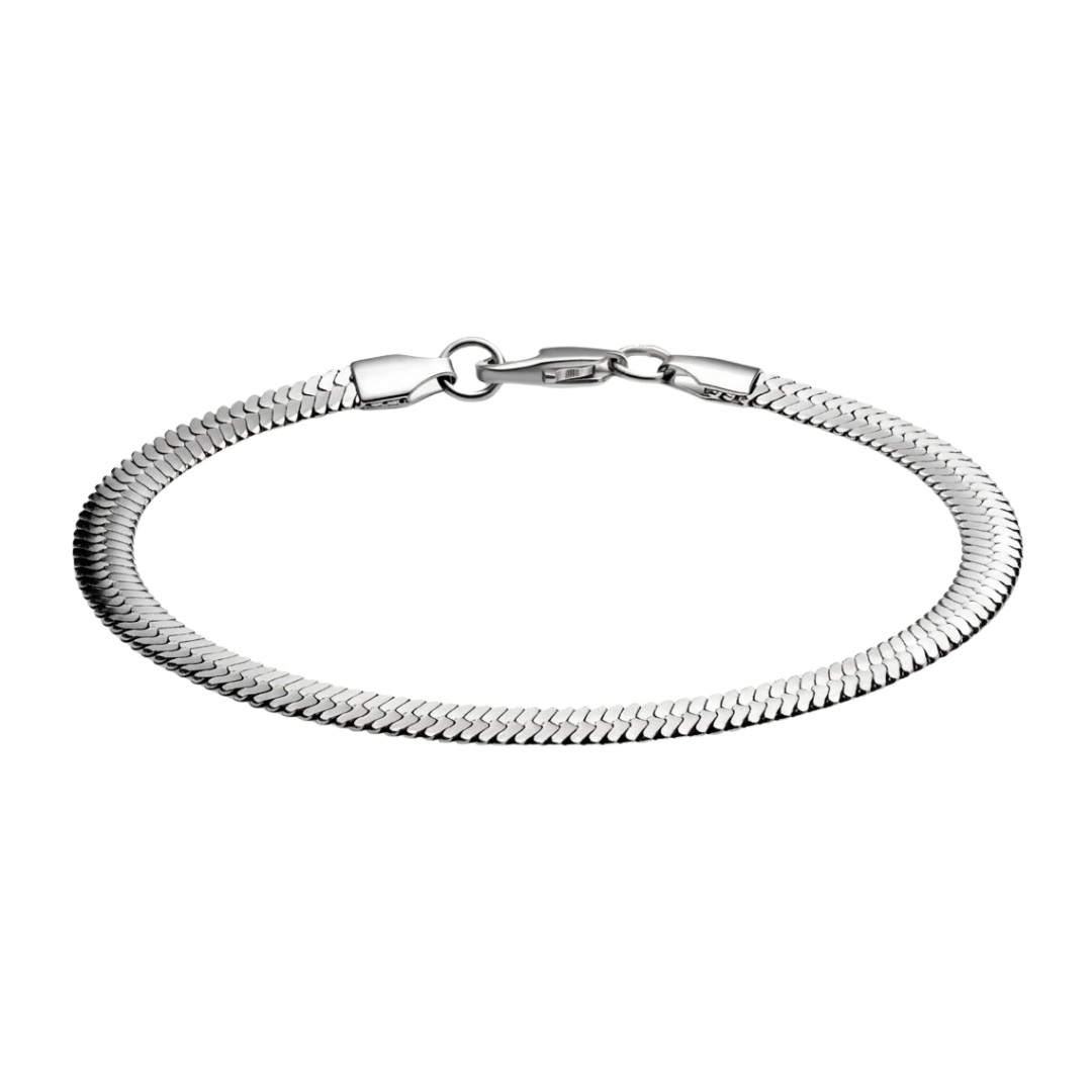 Bracelet Chaîne Serpent 5 Mm Pour Homme
