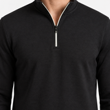 Pull À Col Zippé Et Manches Longues
