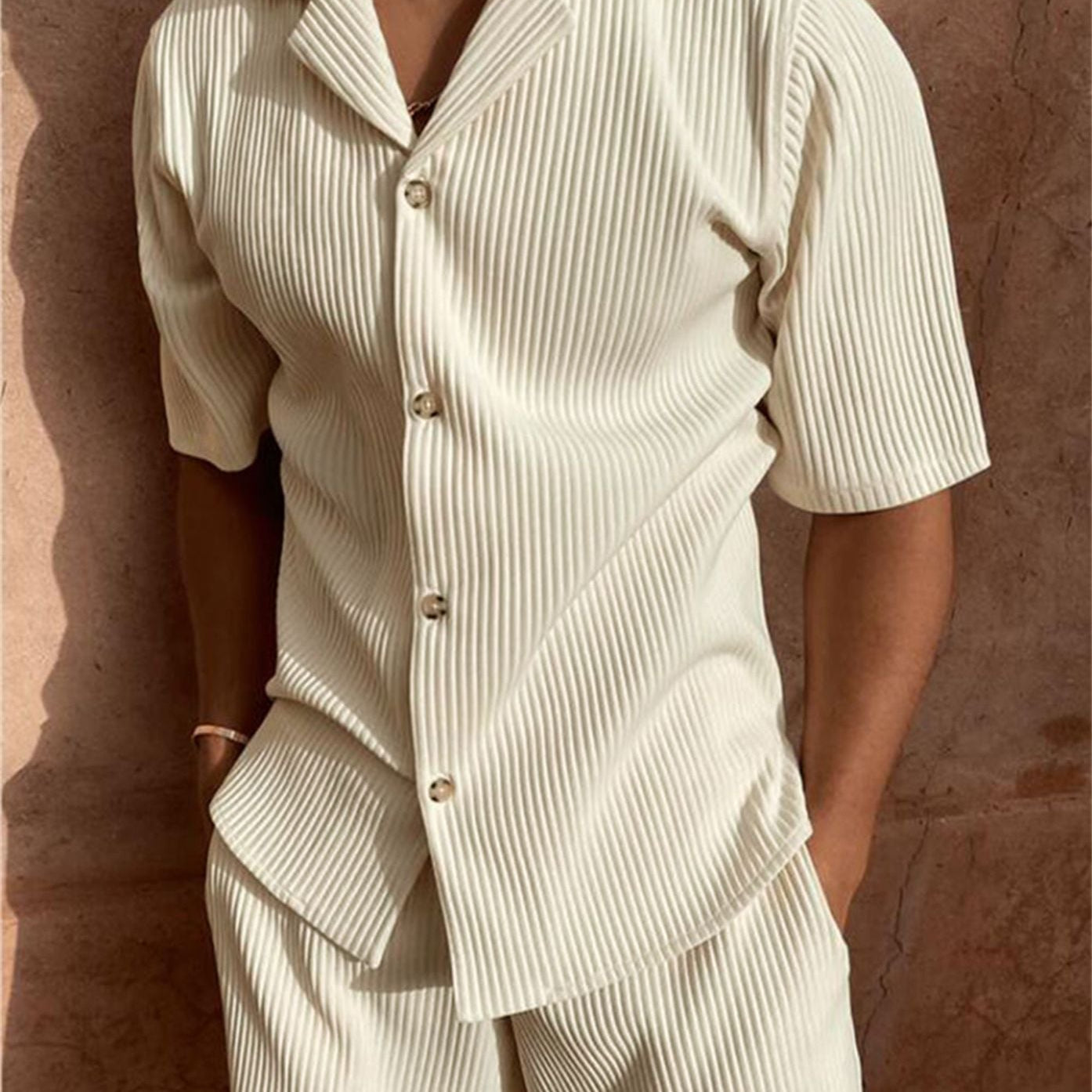 CELVOIR | ENSEMBLE HOMME CHEMISE & SHORT