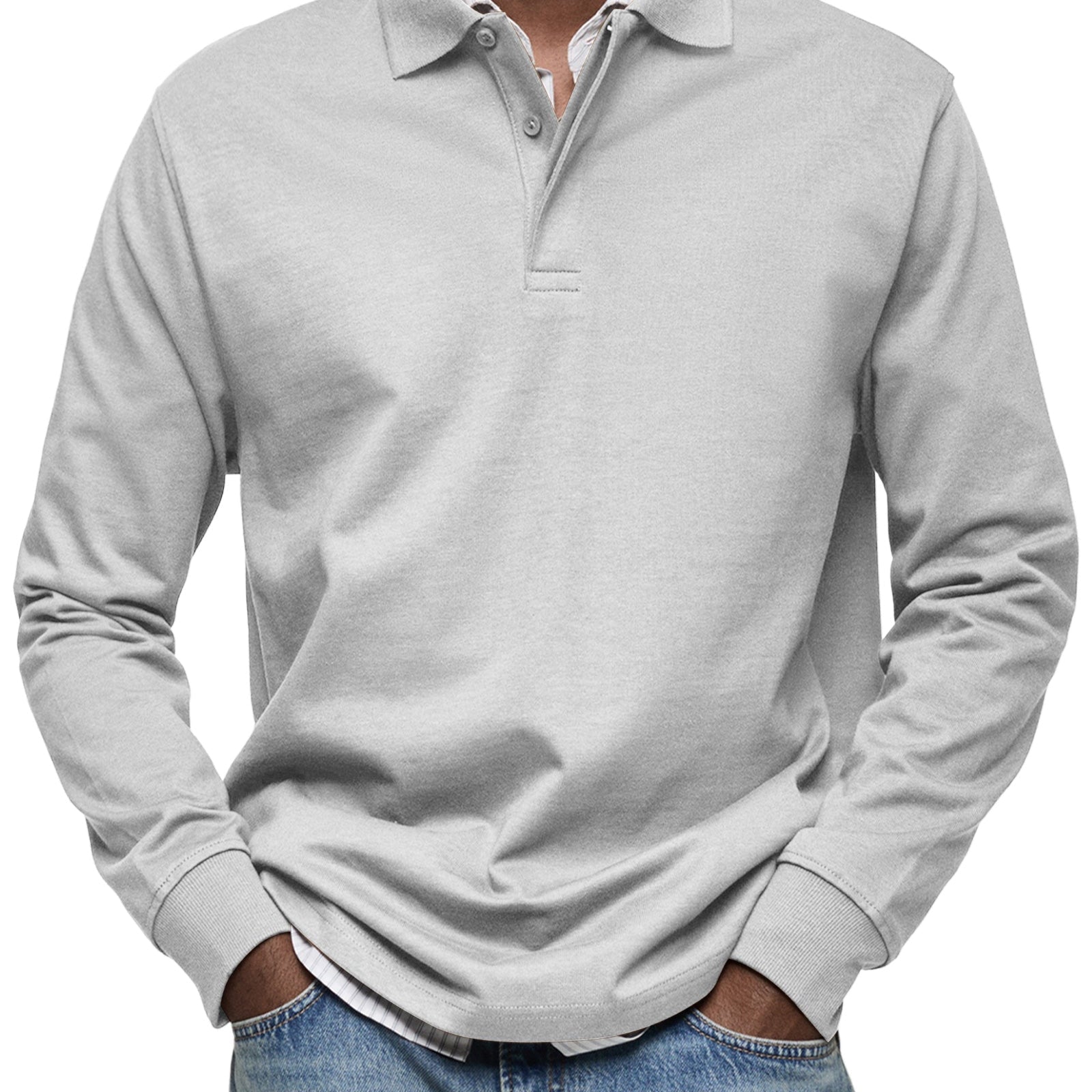 CELVOIR | POLO À MANCHES LONGUES POUR HOMME