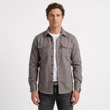 Chemise Classique En Mélange De Coton Pour Hommes