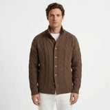 Cardigan Boutonné Classique Pour Homme