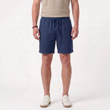 Short D'Été En Coton Et Lin Pour Hommes