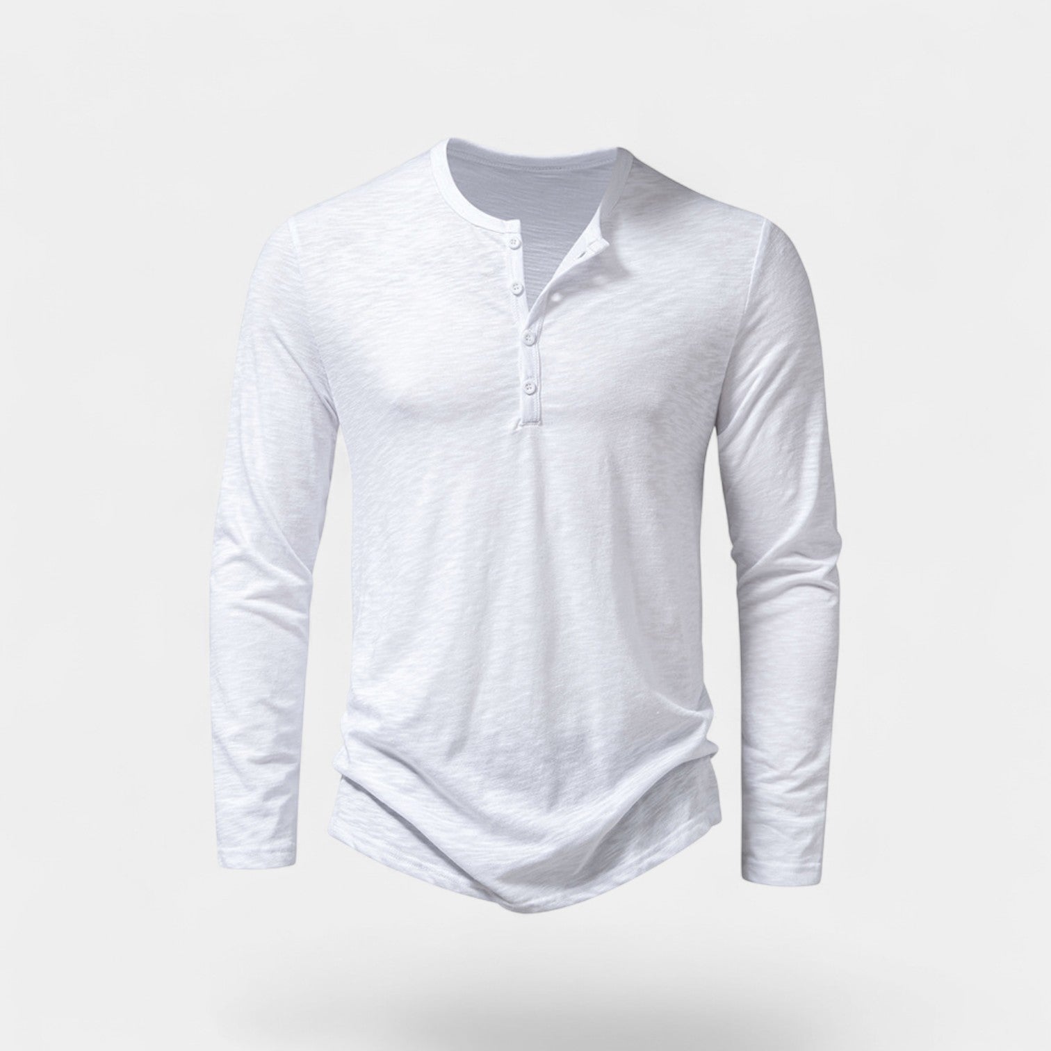 CELVOIR | T-SHIRT HOMME MANCHES LONGUES BOUTONS