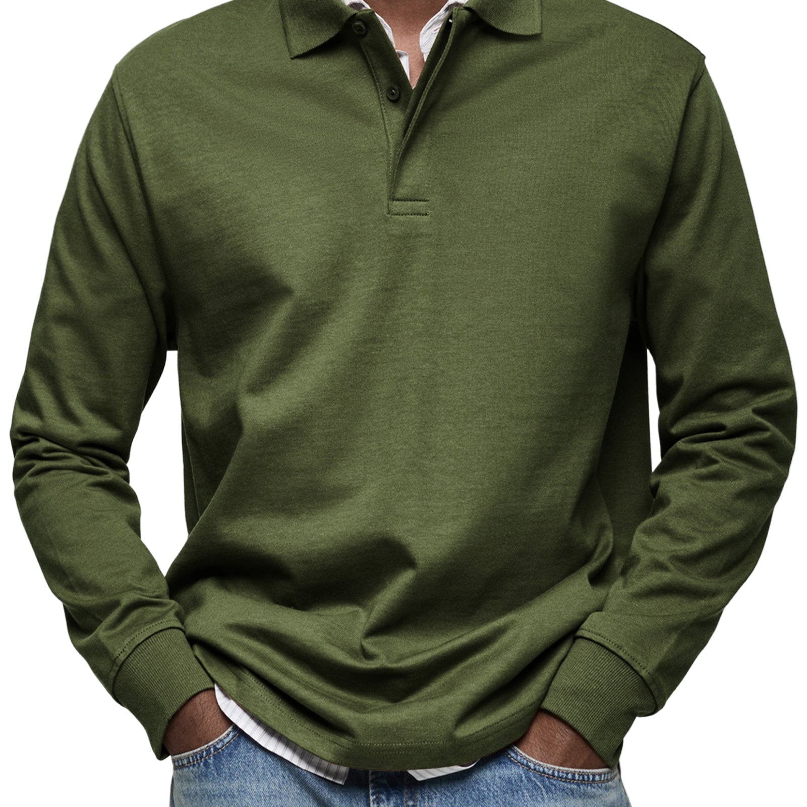 CELVOIR | POLO À MANCHES LONGUES POUR HOMME