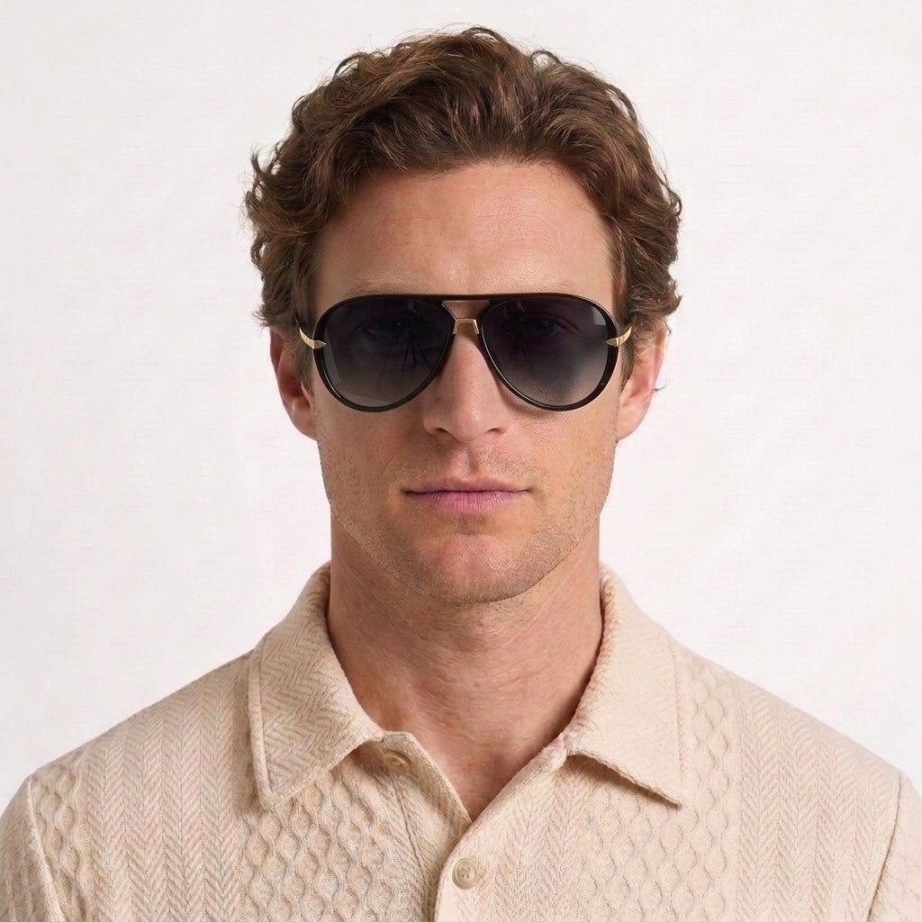 Lunettes De Soleil Aviateur Premium Pour Hommes