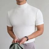 CELVOIR | T-SHIRT À HAUT COL POUR HOMME