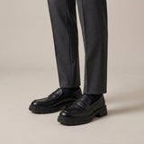 Celvoir | Mocassins Penny En Cuir Pour Hommes