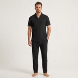 Celvoir | Ensemble Chemise Et Short Texturé Pour Hommes