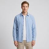 Celvoir | Chemise Ajustée Avec Ourlet Arrondi Pour Hommes