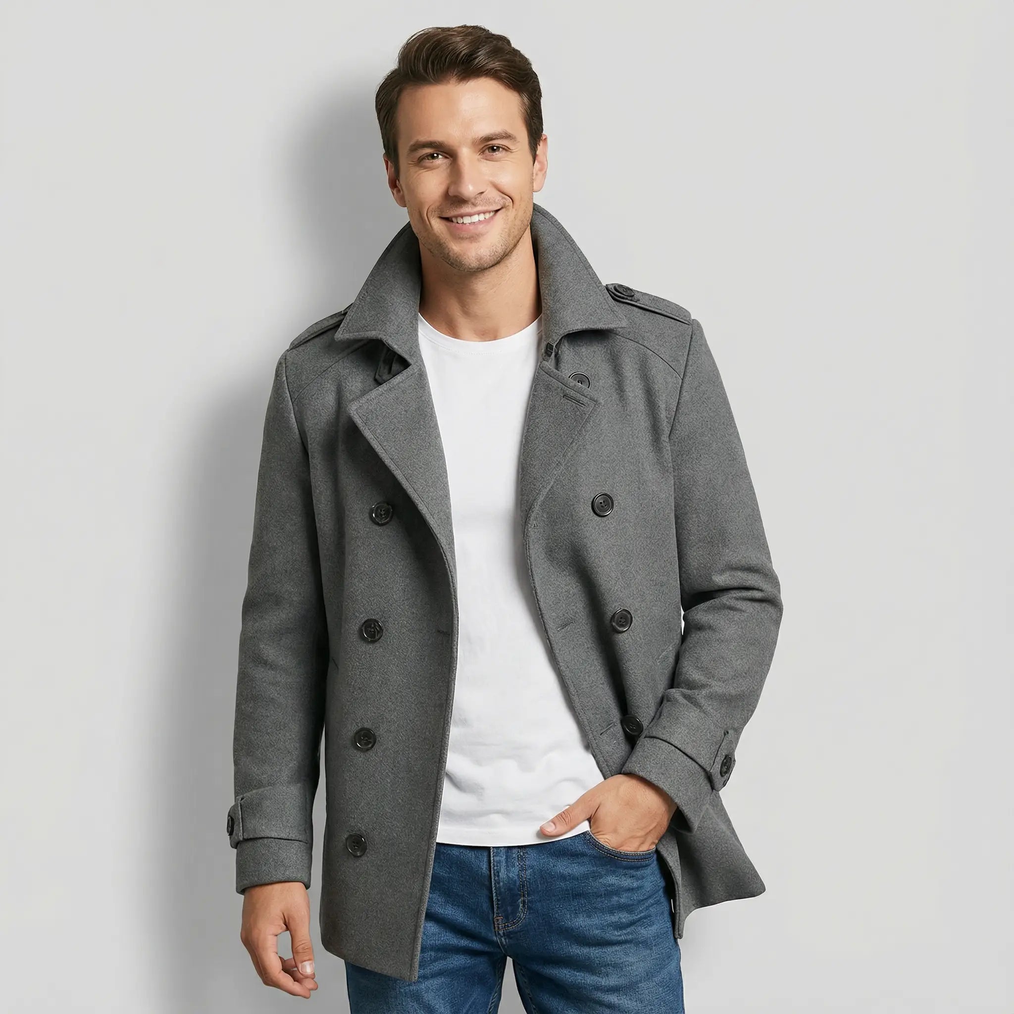 CELVOIR | MANTEAU HOMME TRENCH CEINTURÉ