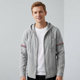 Celvoir | Veste À Capuche Zippée Avec Coupe Ajustée Pour Hommes