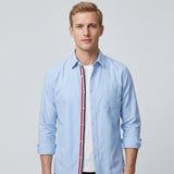 Celvoir | Chemise Ajustée Avec Ourlet Arrondi Pour Hommes