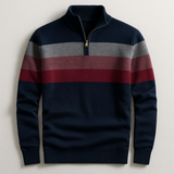 Celvoir | Pull À Col Zippé Avec Manches Longues Pour Hommes
