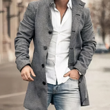 CELVOIR | TRENCH COL MONTANT BOUTONNÉ POUR HOMME