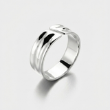 Bague Courbe Inspirée Des Marées