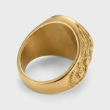 Bague Statement Vintage À Ancre