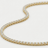 Collier Tennis 3 Mm Pour Homme