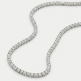 Collier Tennis 3 Mm Pour Homme