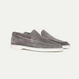 CELVOIR | MOCASSINS DAIM GRIS POUR HOMME