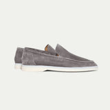 CELVOIR | MOCASSINS DAIM GRIS POUR HOMME