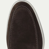 CELVOIR | MOCASSINS YACHT DAIM GRIS CHAUD POUR HOMME