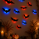 Décorations Murales 3D Chauves-Souris Pour Halloween