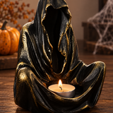 Bougeoir Gothique En Résine Pour Halloween