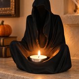 Bougeoir Gothique En Résine Pour Halloween