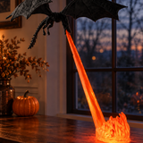 Veilleuse Dragon Cracheur De Feu Pour Halloween
