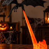 Veilleuse Dragon Cracheur De Feu Pour Halloween