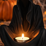 Bougeoir Gothique En Résine Pour Halloween
