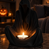Bougeoir Gothique En Résine Pour Halloween
