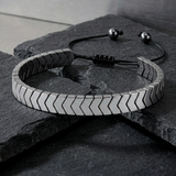 Bracelet Tressé Argenté