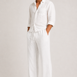 CELVOIR | PANTALON LIN-COTON HOMMES