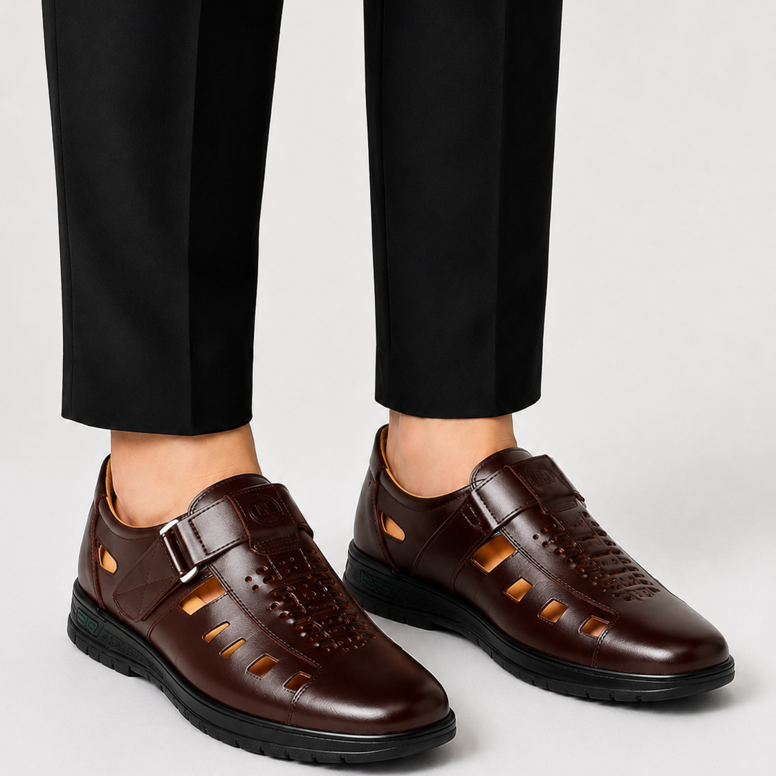 CELVOIR | SANDALES CUIR HOMMES