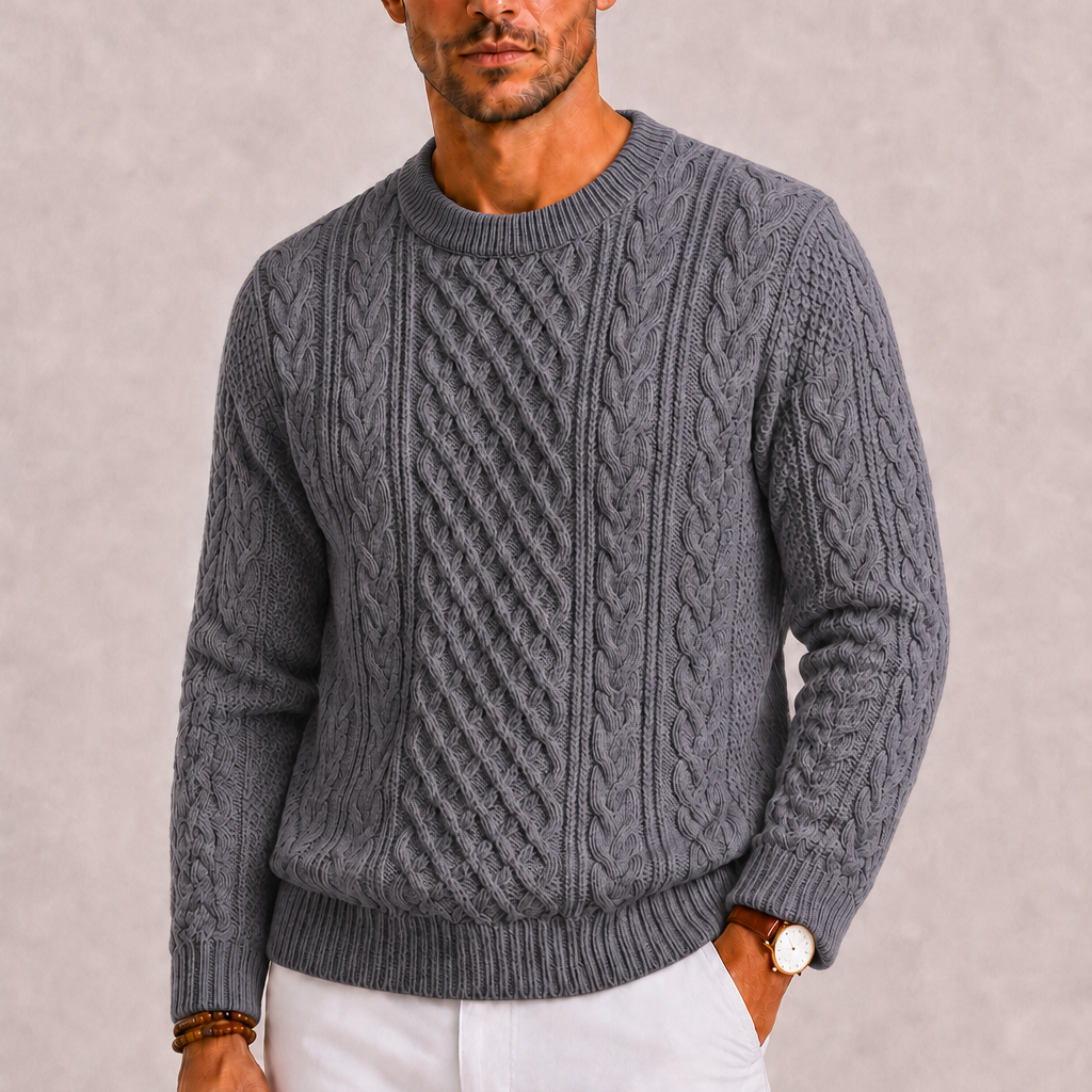 CELVOIR | PULL CÂBLÉ HOMMES