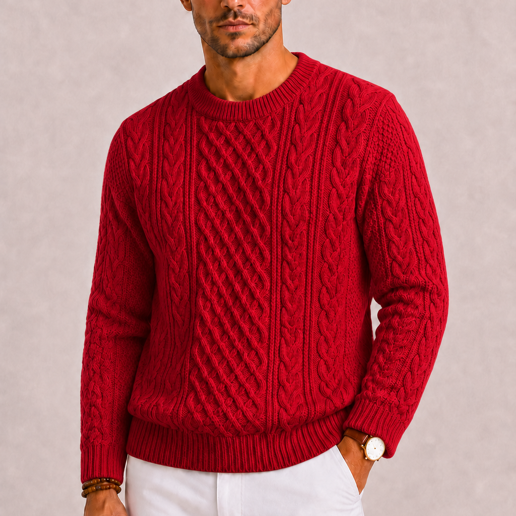 CELVOIR | PULL CÂBLÉ HOMMES